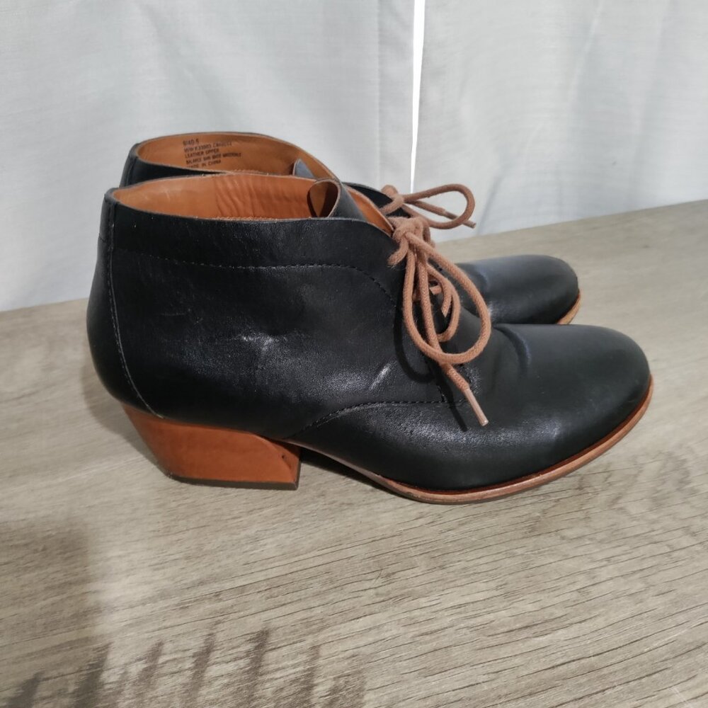Kork Ease Women's Helene Lace Up Heel Black size 9